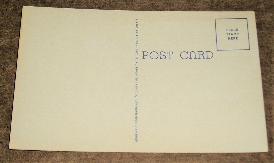 Vintage Postcard "Been a Swell Trip", Cartoon 1940's Humor, Outhouse, 2nd Card Ships Free