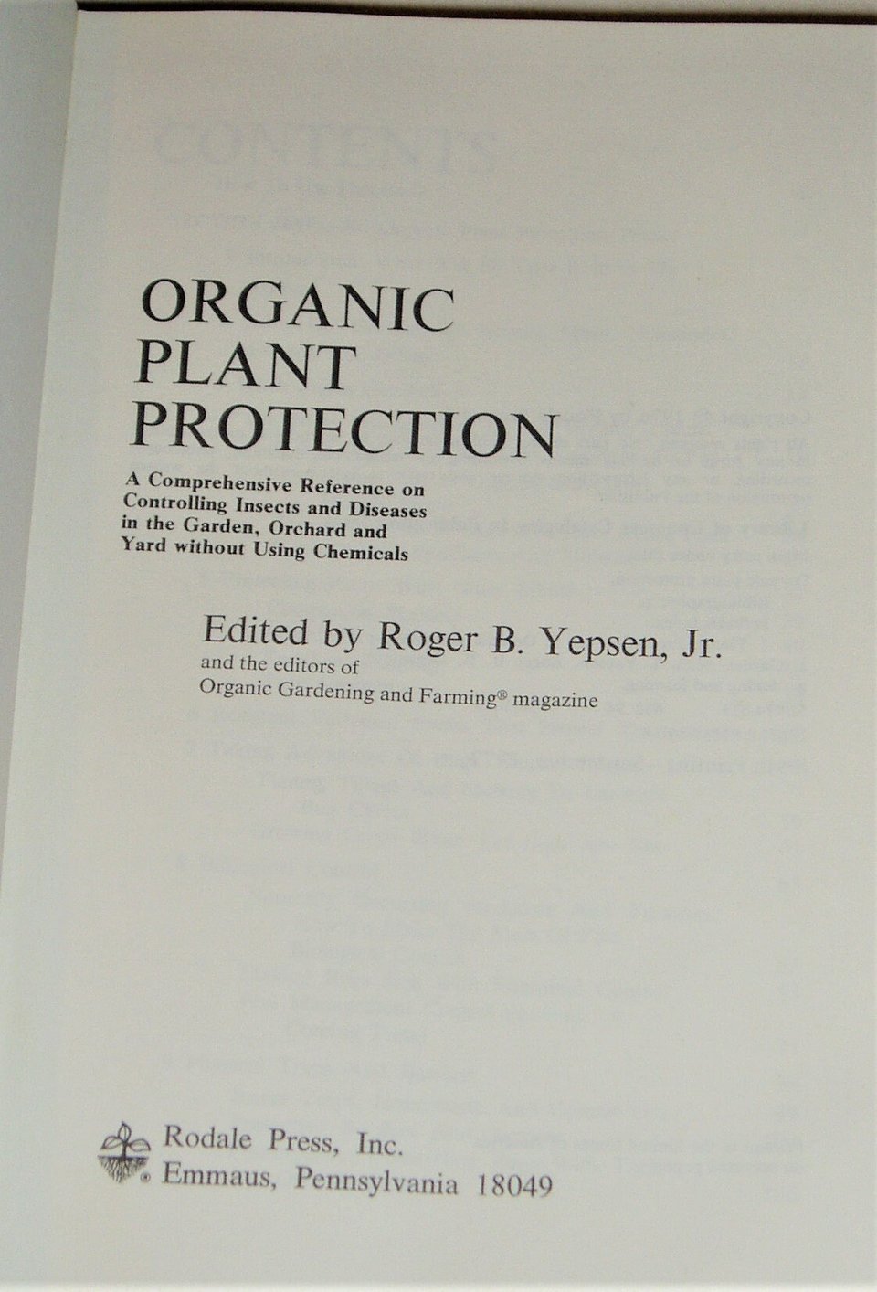 New Book, Rodale's Landscape Problem Solver