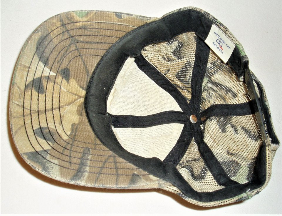Cap, Iowa Ducks Unlimited Camo Truckers Mesh, Adjustable Snapband