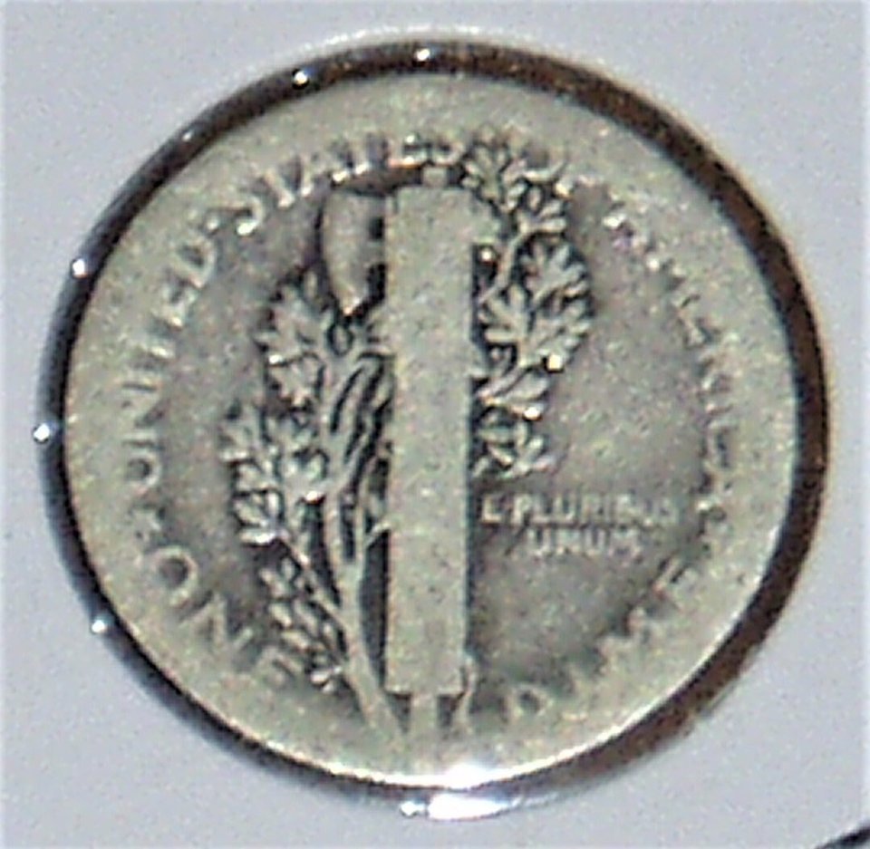 Mercury Dime, Key Date, 1921, Good, Silver Coin