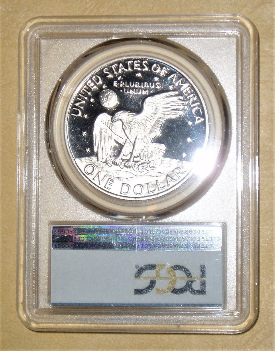 1973-S PR69DCAM Clad PCGS Graded Eisenhower Dollar