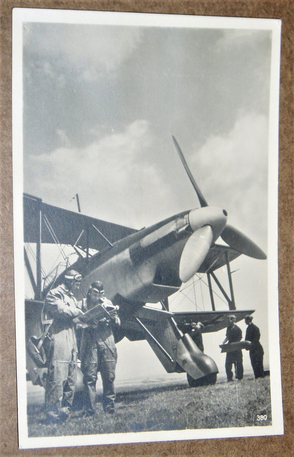 Fieseler Fi167 German WWII Airplanes, Real Photo Postcard,