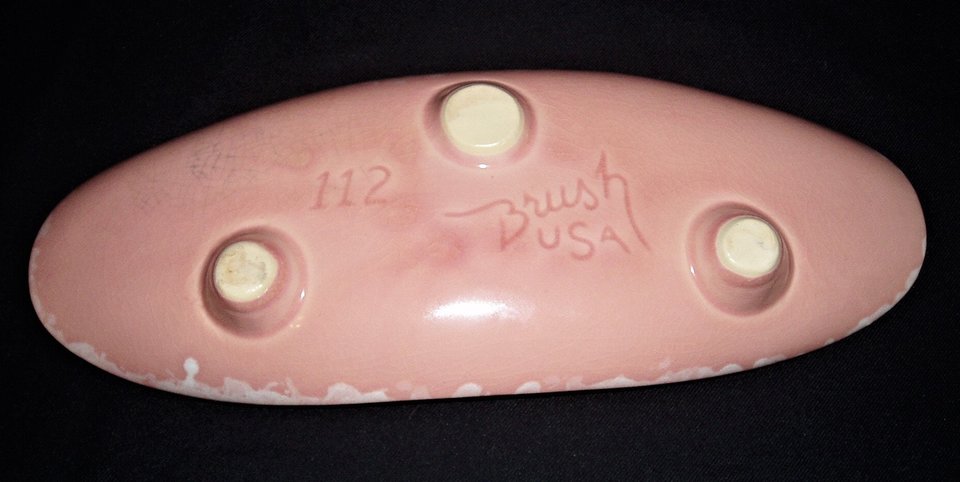 Brush McCoy Console Bowl Candle Holder