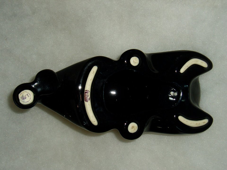 Figurine, Shawnee Impala, Black and White, Mint