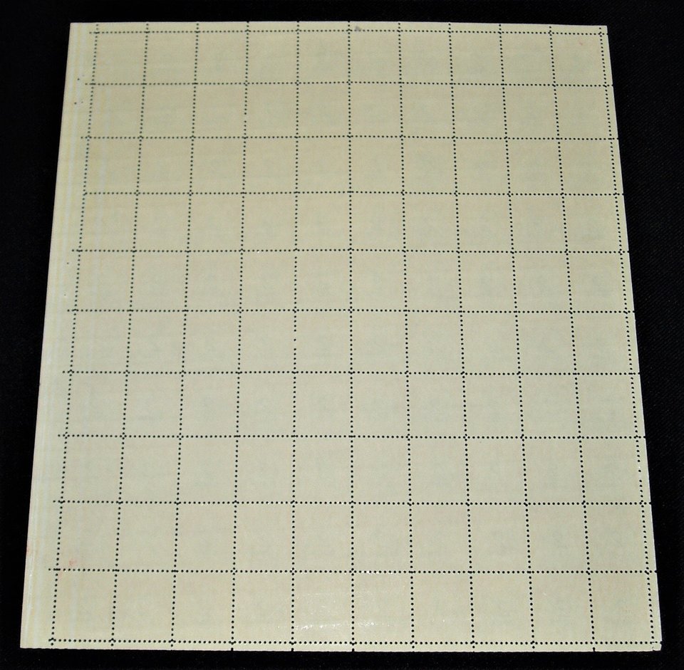 USA Postage Stamp, Full Sheet J90 Postage Due