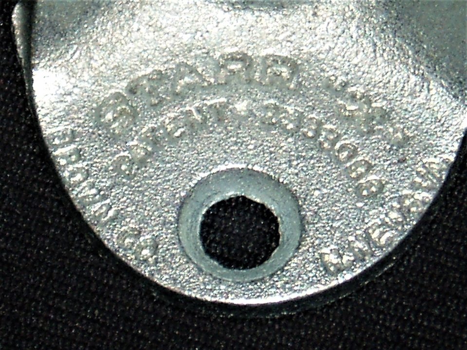 Budweiser Bottle Opener, Starr "X", Brown Co.