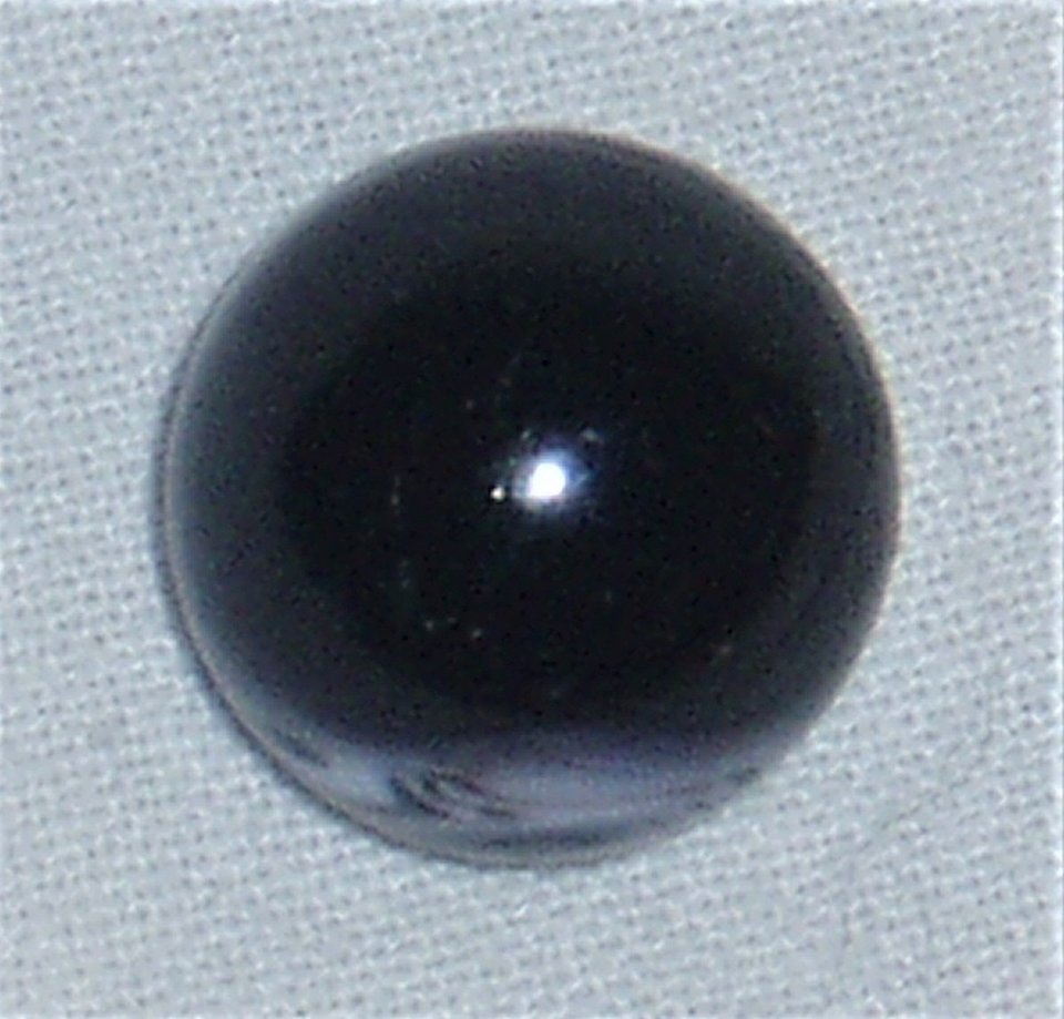 Peltier Marble, Slag, Black Amethyst, 5/8"
