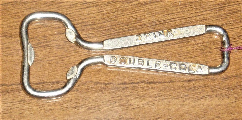 Bottle Opener "Drink Double Cola" Church Key