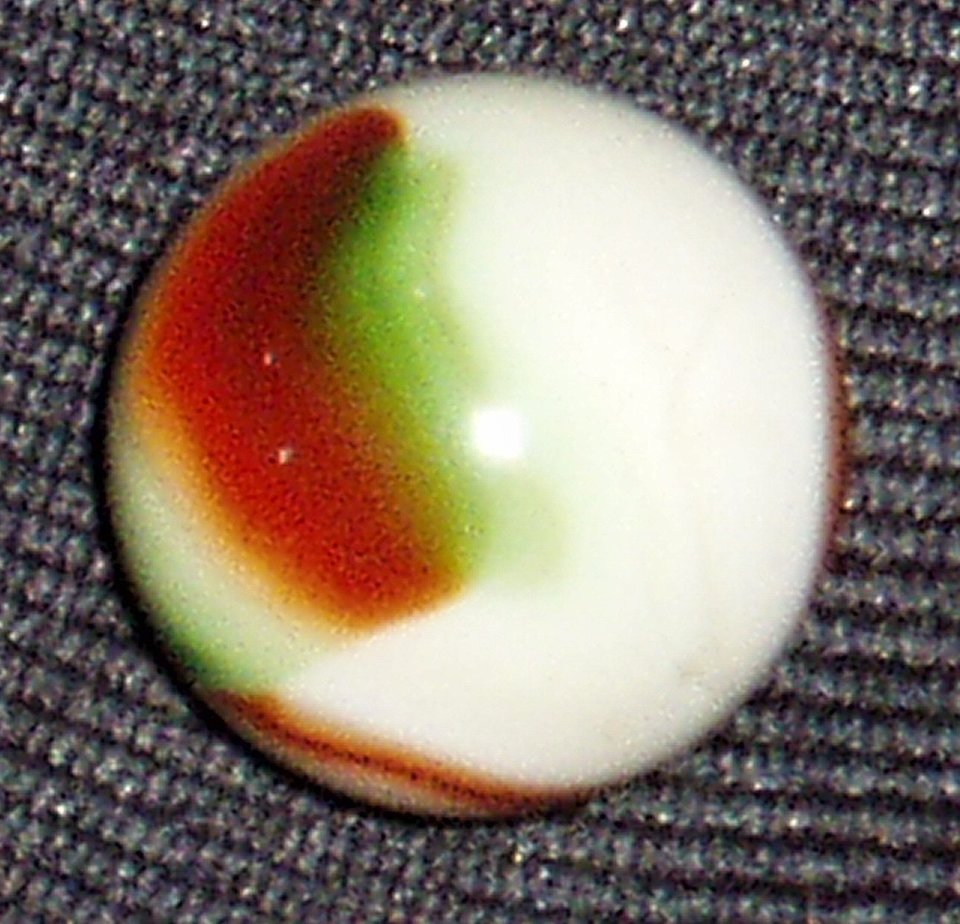 Peltier Christmas Tree Marble, .665", Vintage Toy