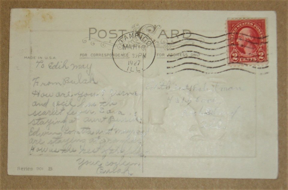 Easter Postcard, Bunny Band, Stecher