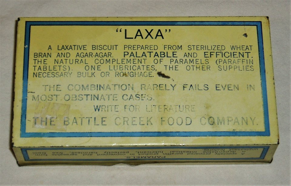 Vintage Tin, Paramels Paraffin Tablets