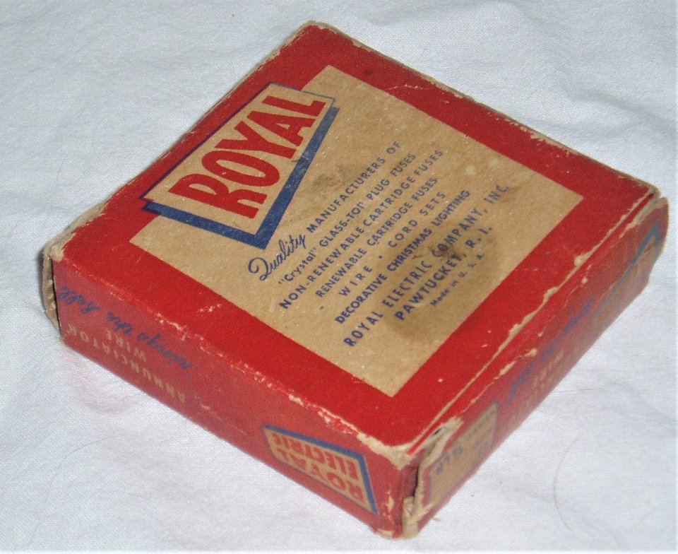 Royal Electric Annunciator (Doorbell) Wire, New Old Stock