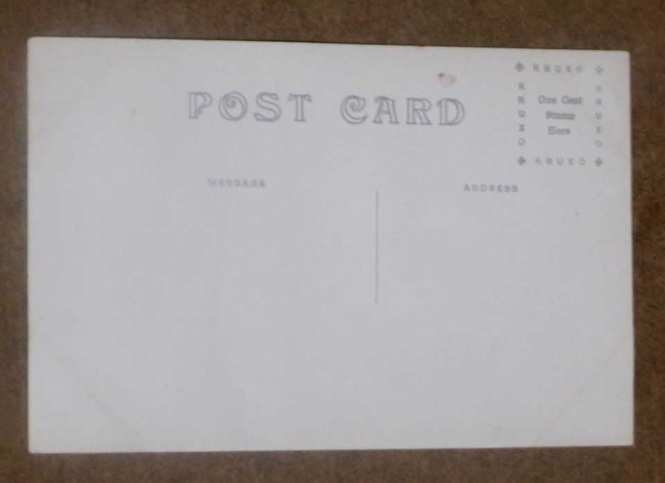 Real Photo Postcard, Man Showing Horse, Plainfield/Horton Iowa