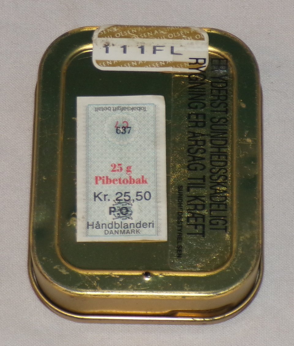 Vintage Tobacco Tin, Paul Olsen My Own Blend, Sample Size