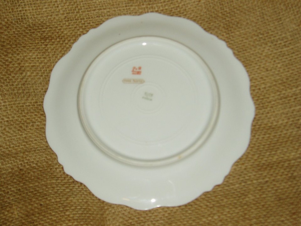 Gilded Floral Plate, Antique Rare Limoges France 