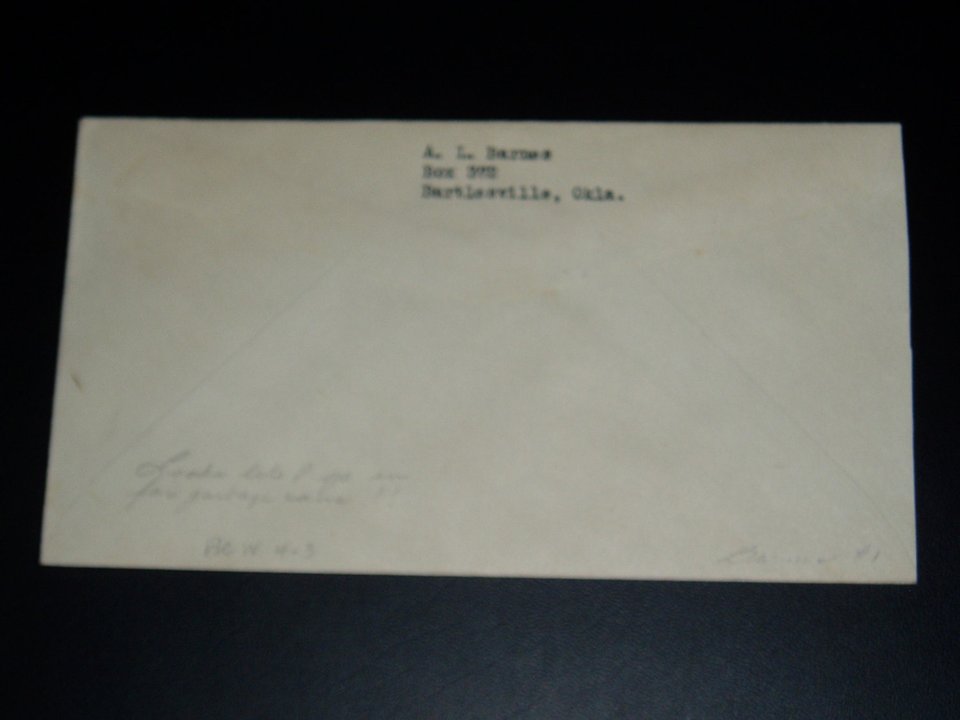 World War II Patriotic Cover, A. L. Barnes Catchet, "Where's the Garbage Can?"