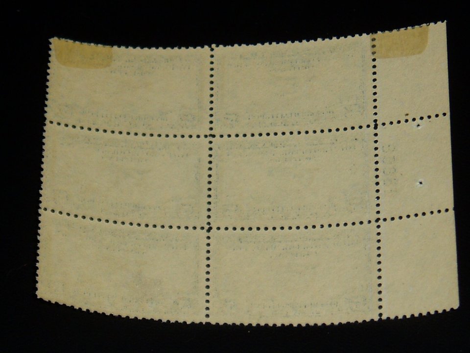 USA Mint Stamp, Plate Block 650, Aeronautics Conference, c. 1928