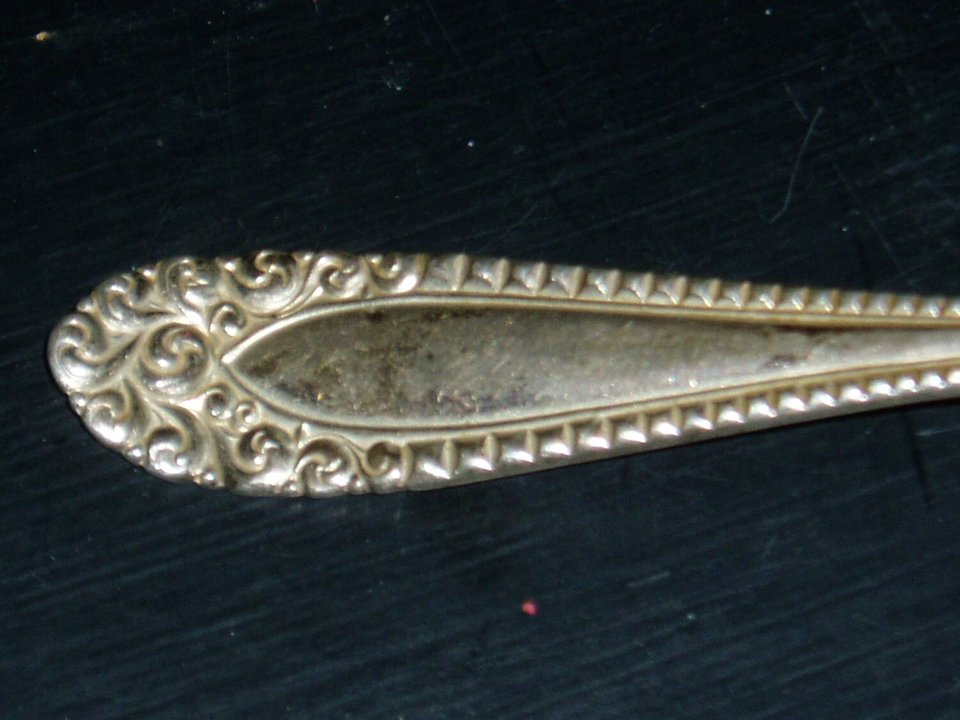 Two Sterling Silver Serving Spoons, Kenilworth Pattern, c. 1887