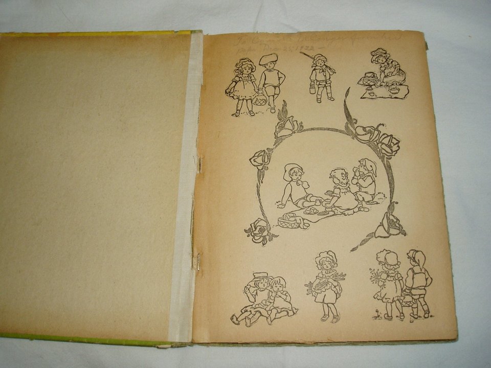 Children's Book, Fun and Frolic, Engraved Drawings