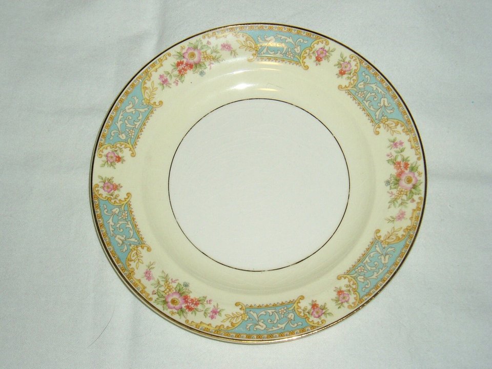 Crown Pottery CRP4, Salad Plate x 2, Mint