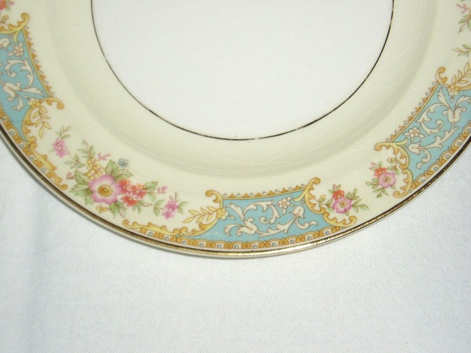 Crown Pottery CRP4, Salad Plate x 2, Mint