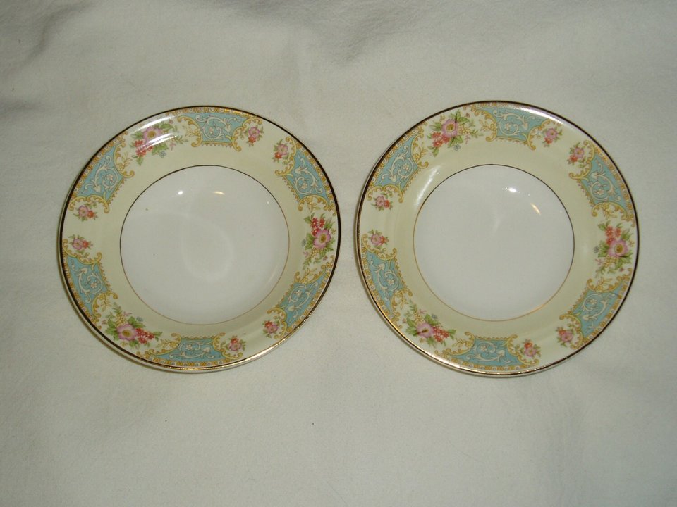 Crown Pottery CRP4, Dessert Bowl x 2, Mint