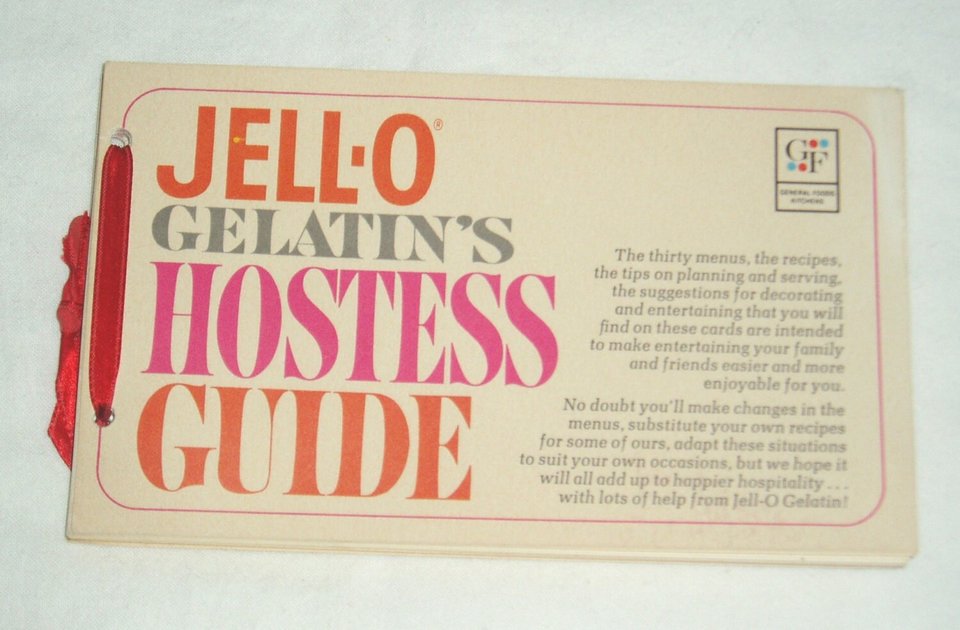 Jell-O Gelatin Hostess Guide, First Edition