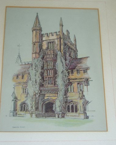Borlase Smart Print, Framed & Matted, 1920's