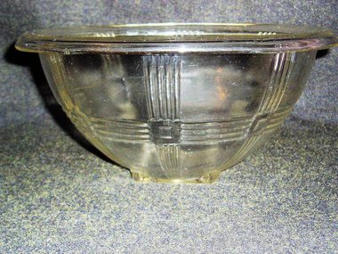 Criss Cross Mixing Bowl, Hazel Atlas, Vintage