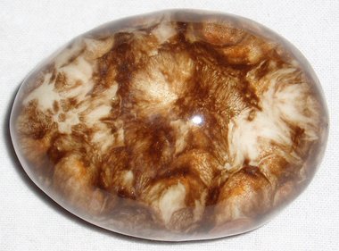 Ceramic Egg, White with Brown Swirls, For Home and Holiday Decorating, Second Egg Ships Free