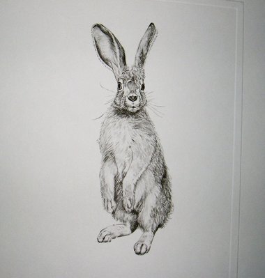 Thorpe, Rabbit Publishers Print, "He-e-e-eere's Johnny!!"