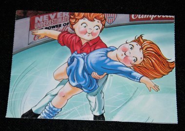 Campbell's Soup Kids Sports Postcard, Ice Skating, Additional Cards Ship Free