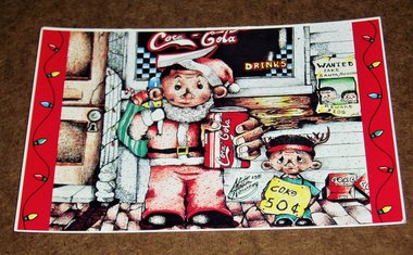 Vintage Advertising Postcard,  Coca-Cola, 2nd Card Ships Free