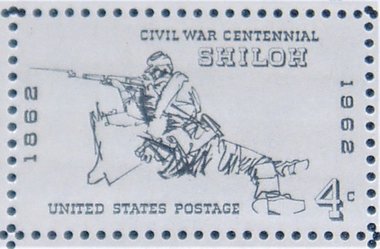 Mint 4c Stamp Sheet, Civil War Centennial, Battle of Shiloh, Scott Catalog #1179 x 50 Stamps, 50% Off