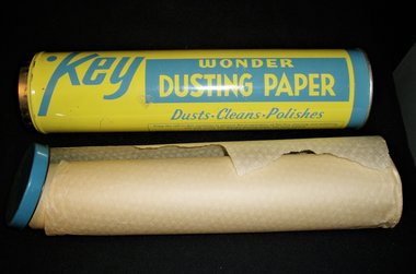 Vintage Tin Packaging, Key Wonder Dusting Paper