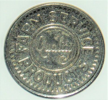 Good For Token, Farm Service Products, Silver Cobalt Storage Battery