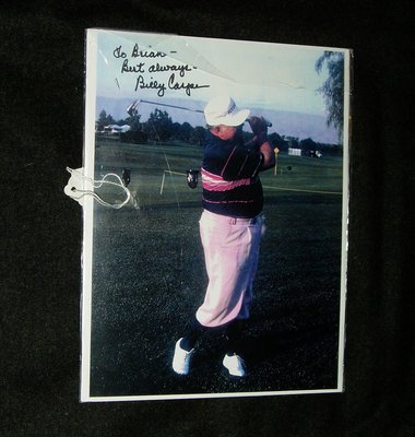 Autograph, Signed Picture, Billy Casper, Golf Pro, 8 x 10