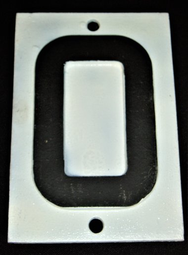 Industrial Plate Steel House/Sign Number #0