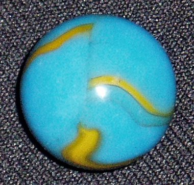 Vintage Peltier Cub Scout Marble, Large .847"
