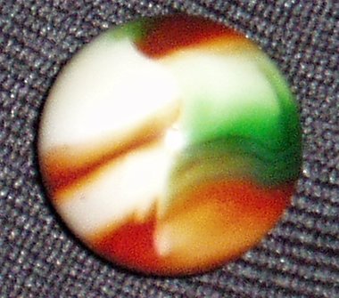 Peltier Christmas Tree Marble, .665", Vintage Toy
