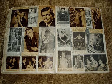 Huge Vintage Hollywood Scrapbook and Advertising, 1929 OY & Co. Catalog