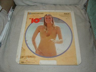 Video Disc, "10", Bo Derek, Dudly Moore CED
