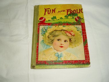 Children's Book, Fun and Frolic, Engraved Drawings
