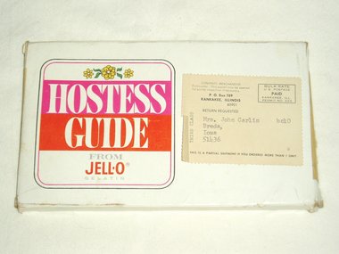 Jell-O Gelatin Hostess Guide, First Edition