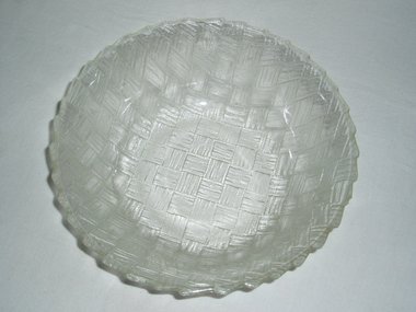 Large Berry or Serving Bowl, Basketweave